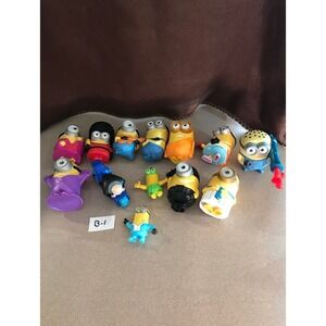 minions mini figures lot of 13 b3